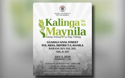 civil registry office-city government of manila photos|2.5K jobs available at 'Kalinga sa Maynila' job fair July 3.